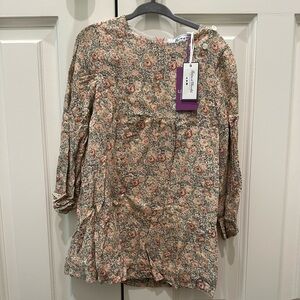 Tartine et Chocolat NWT Size 4 Liberty Fabric Floral Dress